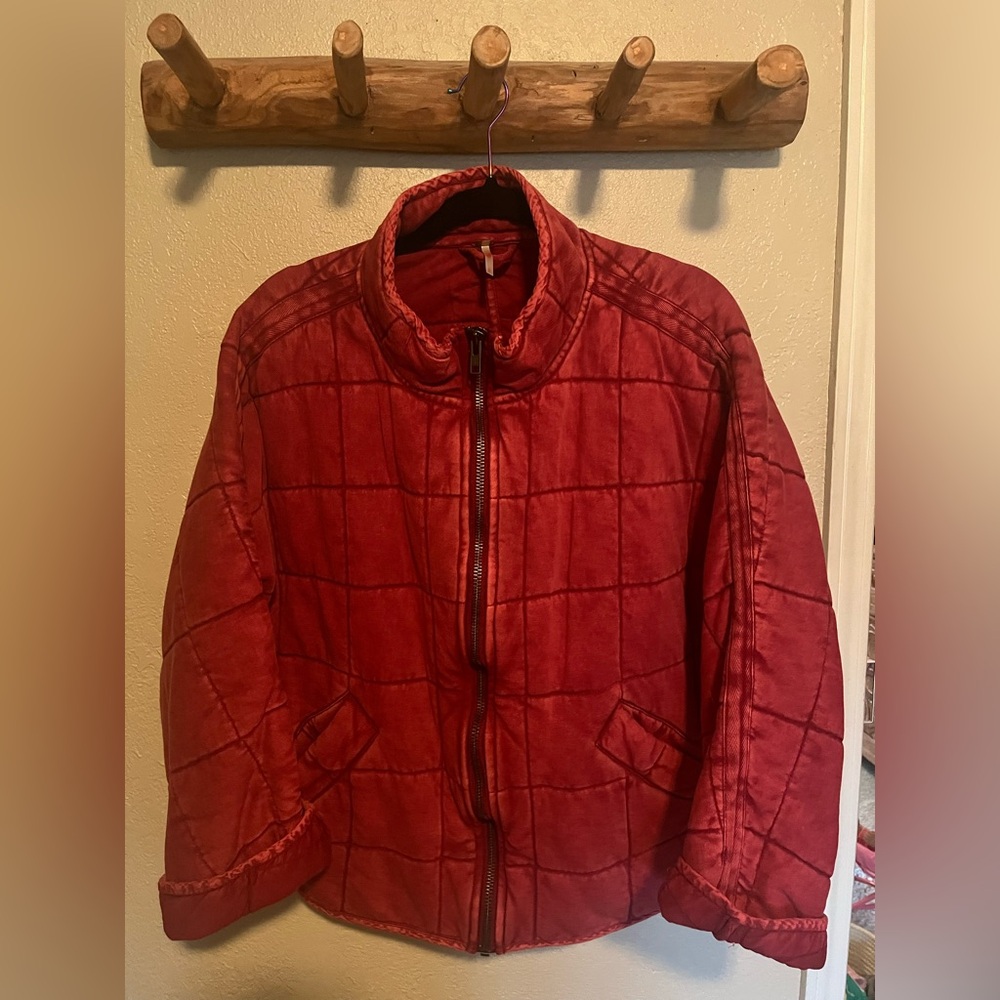 Free People dolman quilted jacket